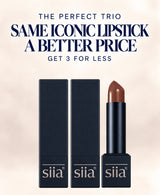 3-Pc. Creamy Fix Lipstick - O 676 SILENT BROWN