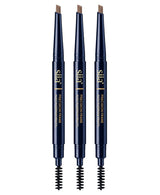 3-Pc. Precision Frame Auto Eyebrow Pencil - 01 LIGHT BROWN