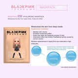 "BLACKPINK THE GAME" MASKPACK SET - ROSE (HYALURON) - Siia Cosmetics