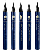 5-Pc. Sharp Fit Brush Pen Eyeliner - 01 PLAIN BLACK