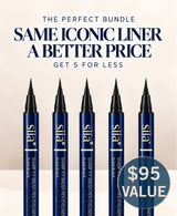 5-Pc. Sharp Fit Brush Pen Eyeliner - 01 PLAIN BLACK