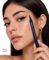 2-Pc. Sharp Fit Brush Pen Eyeliner - 01 PLAIN BLACK