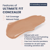 Ultimate Fit Concealer W 304 PECAN - Siia Cosmetics