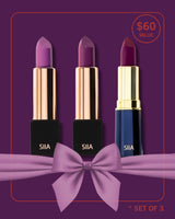 3-Pc. Lipstick Purple Mood Trio
