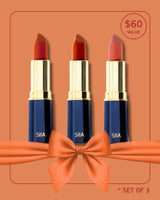 3-Pc. Lipstick Soft Coral Trio