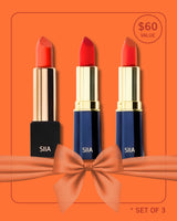 3-Pc. Lipstick Sunset Orange Trio