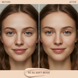 Seamless Fit Foundation Duo SC 01 SOFT BEIGE - Siia Cosmetics