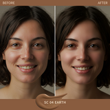 Seamless Fit Foundation Duo SC 04 EARTH - Siia Cosmetics