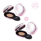 2-Pc. Flawless Glow Cushion Foundation N10 Amber
