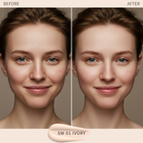 Seamless Fit Foundation Duo SW 01 IVORY - Siia Cosmetics