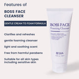 Boss Face Foaming Cleanser - Siia Cosmetics