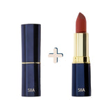 2-Pc. Matte Lip Twin Set M645 Bitter Brown - Siia Cosmetics