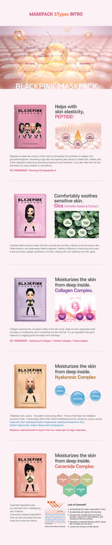 "BLACKPINK THE GAME" MASKPACK SET - LISA (CERAMIDE)