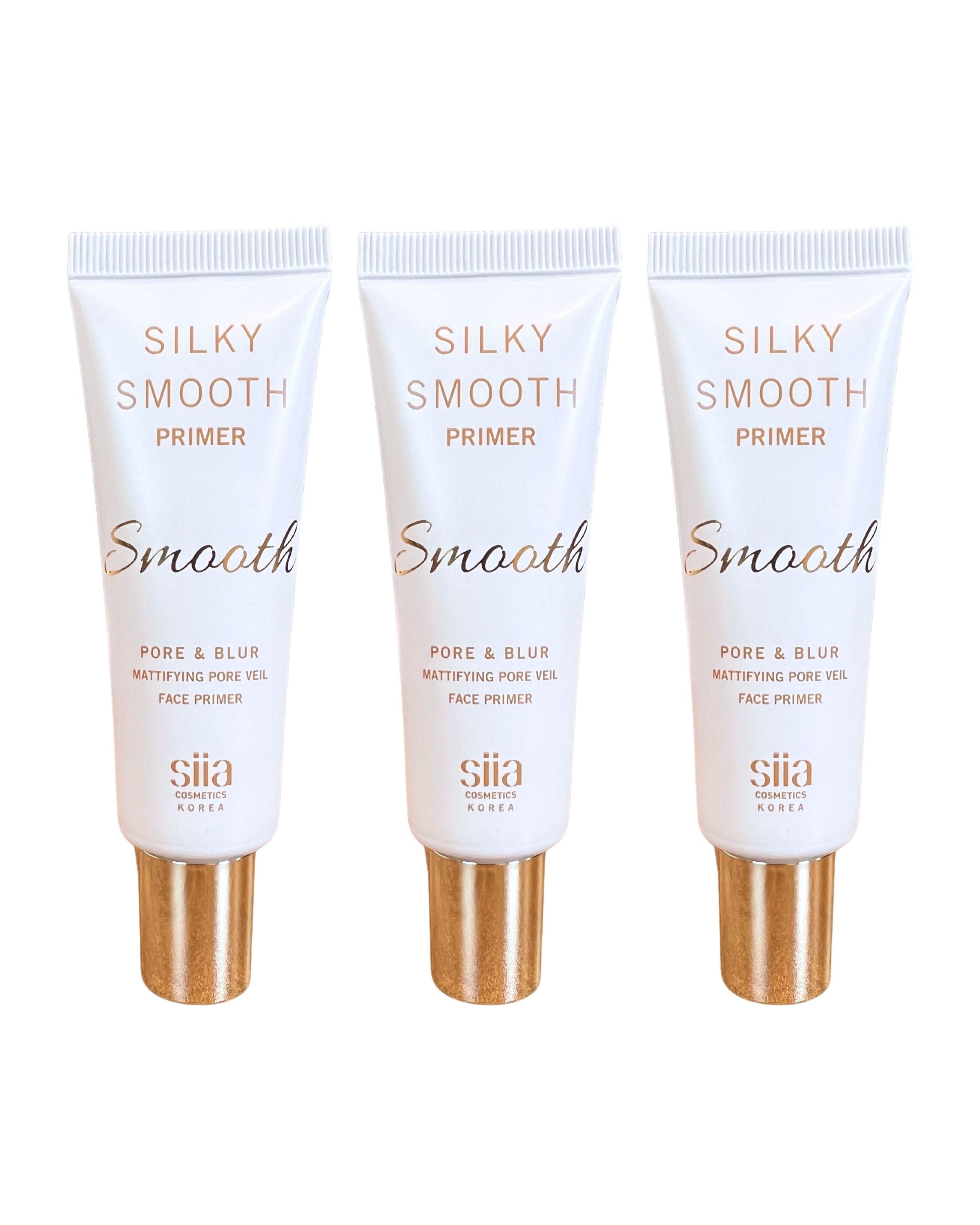 3-Pc. Silky Smooth Primer – Siia Cosmetics