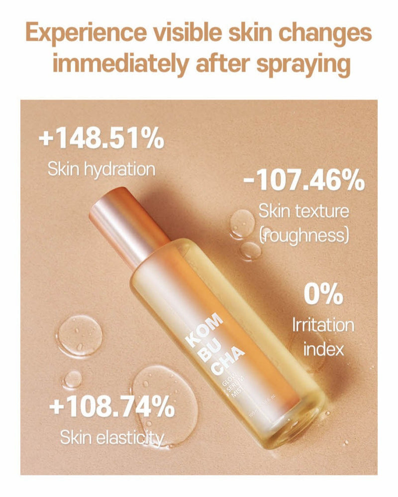 KOMBUCHA GLOW SERUM MIST (100ml) - Siia Cosmetics