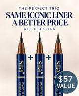 3-Pc. Sharp Fit Brush Pen Eyeliner - 02 ESPRESSO BROWN