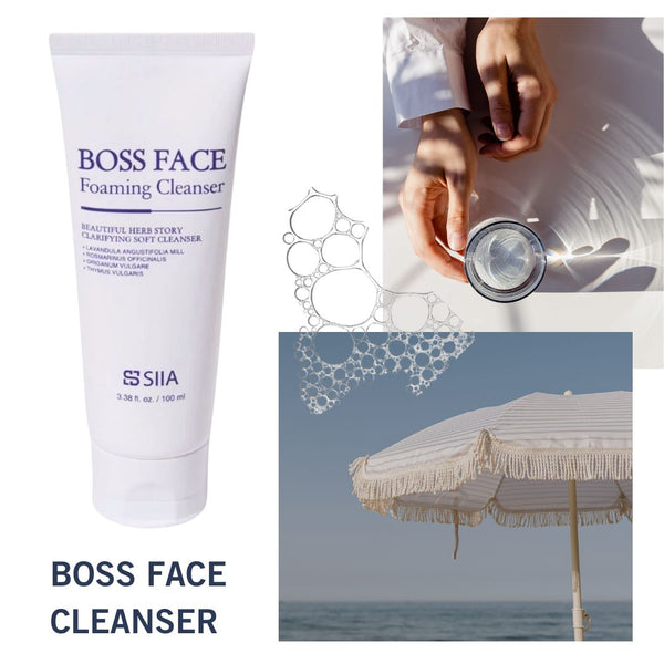 Boss Face Foaming Cleanser - Siia Cosmetics