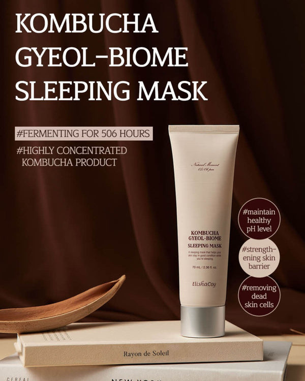 KOMBUCHA GYEOL-BIOME SLEEPING MASK (70ml) - Siia Cosmetics