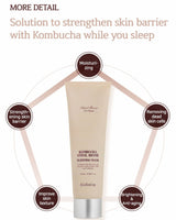 KOMBUCHA GYEOL-BIOME SLEEPING MASK (70ml) - Siia Cosmetics