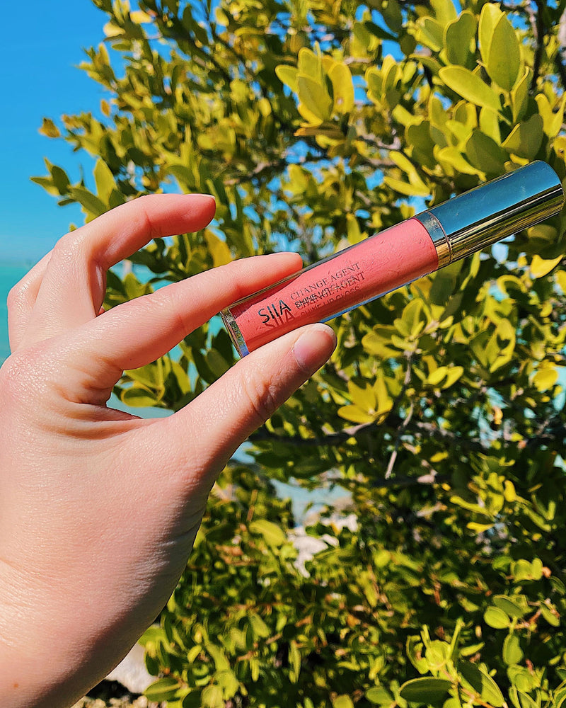 Change Agent Shine Lip Gloss G 02 LUSTERING OPAL
