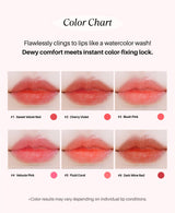 Water Jelly Tint Lipstick 6pcs Set
