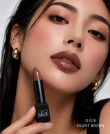 3-Pc. Creamy Fix Lipstick - O 676 SILENT BROWN