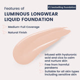 Luminous Longwear Liquid Foundation C 101 FAIR