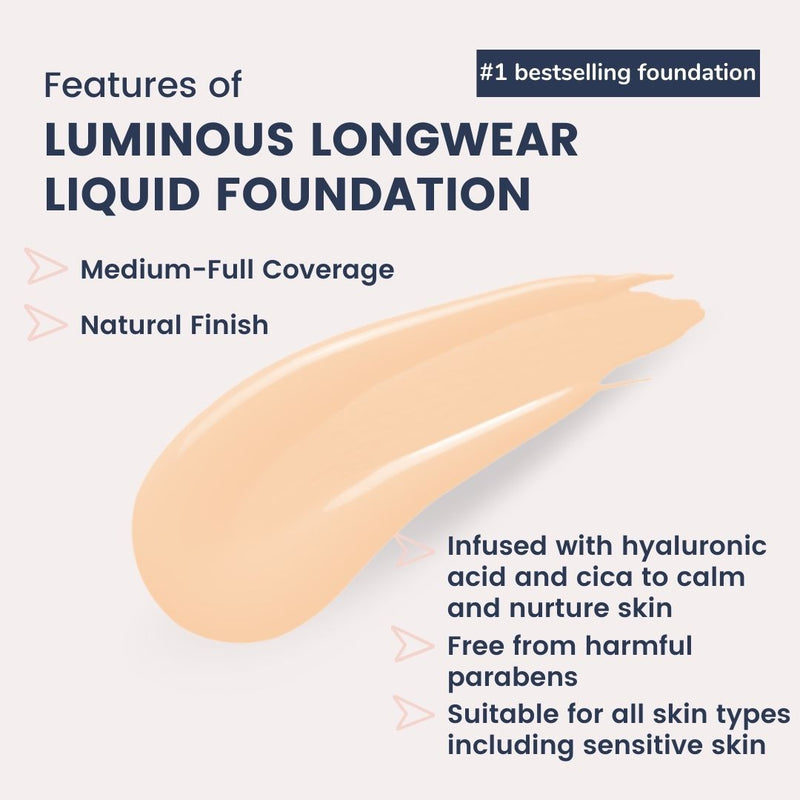 Luminous Longwear Liquid Foundation C 102 MILK TEA