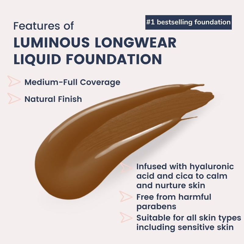 Luminous Longwear Liquid Foundation W 105 AMERICANO