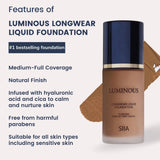 Luminous Longwear Liquid Foundation C 101 FAIR