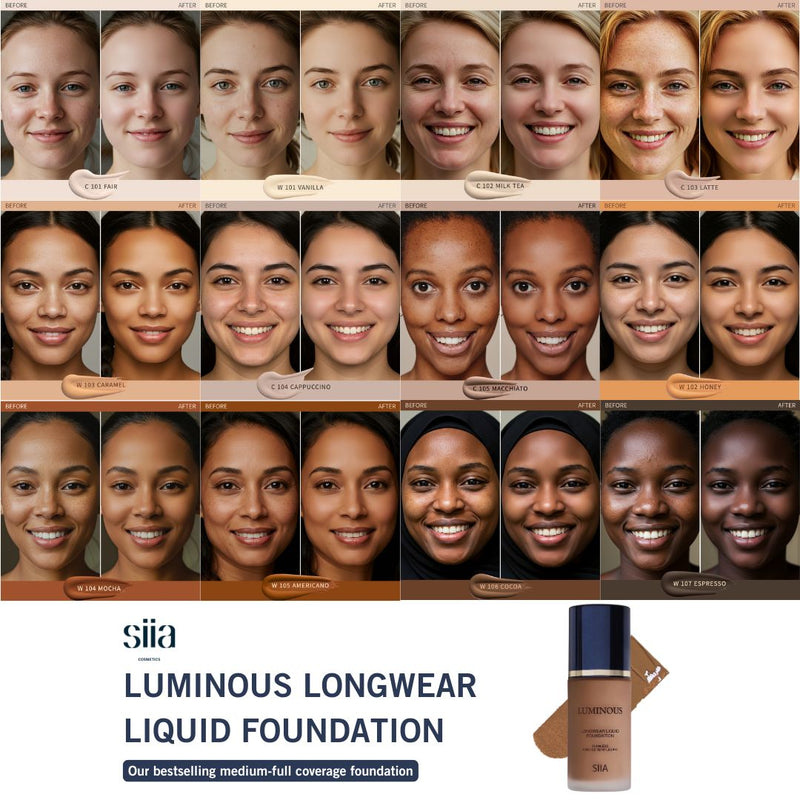 Luminous Longwear Liquid Foundation C 101 FAIR
