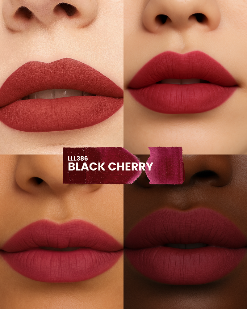 Change Agent Liquid Lipstick L 386 BLACK CHERRY