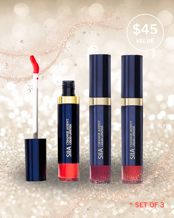 3-Pc. Liquid Lipstick Classic Red Trio