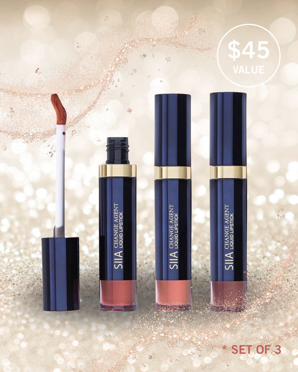 3-Pc. Liquid Lipstick Warm Neutral Trio