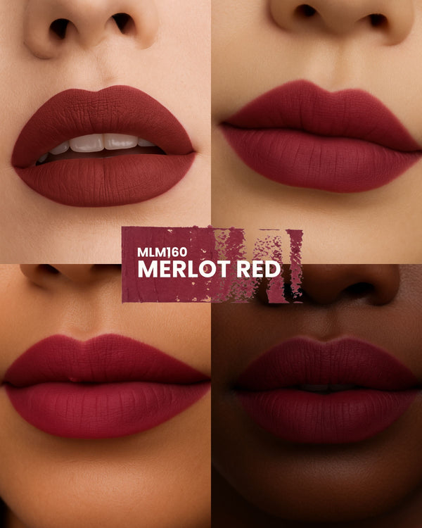 Change Agent Matte Lipstick M 160 MERLOT RED