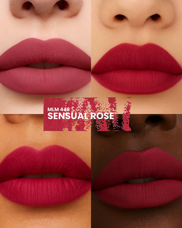 Change Agent Matte Lipstick M 448 SENSUAL ROSE