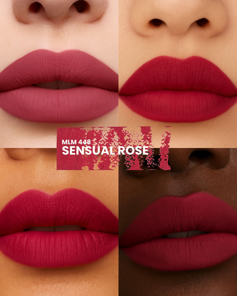 Change Agent Matte Lipstick M 448 SENSUAL ROSE