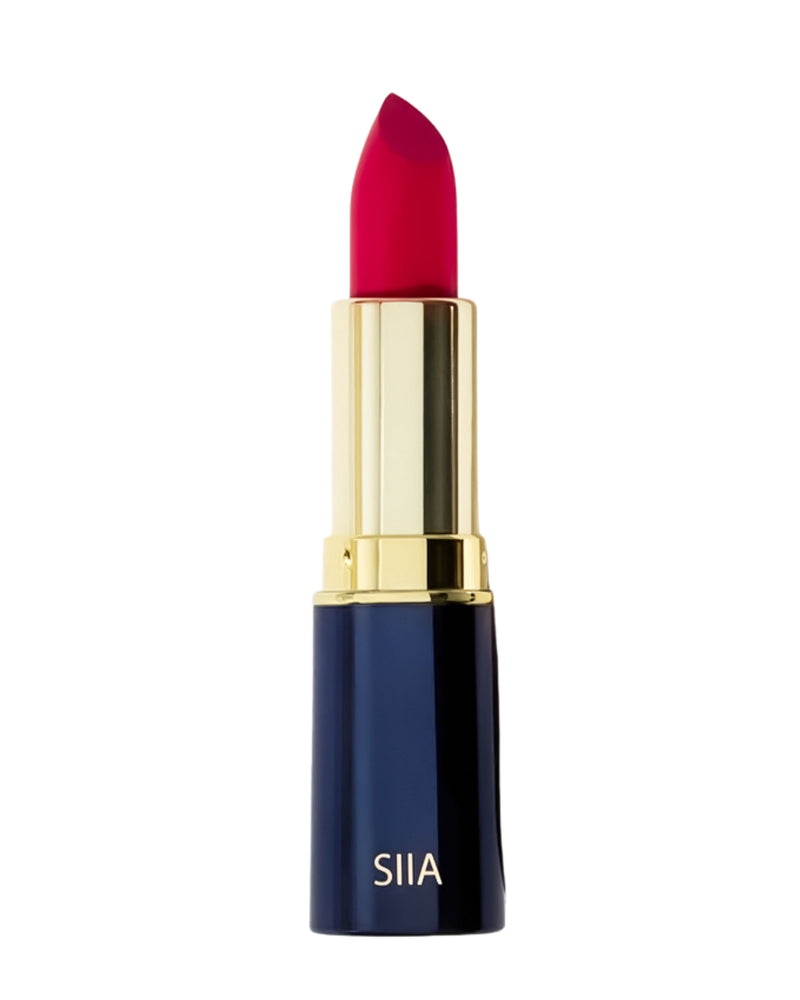 Change Agent Matte Lipstick M 555 CRIMSON ROSE - Siia Cosmetics