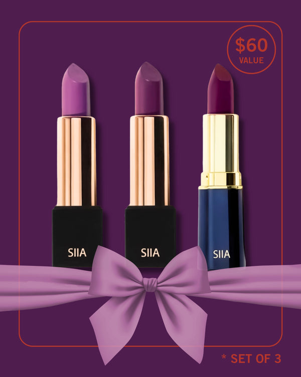 3-Pc. Lipstick Purple Mood Trio