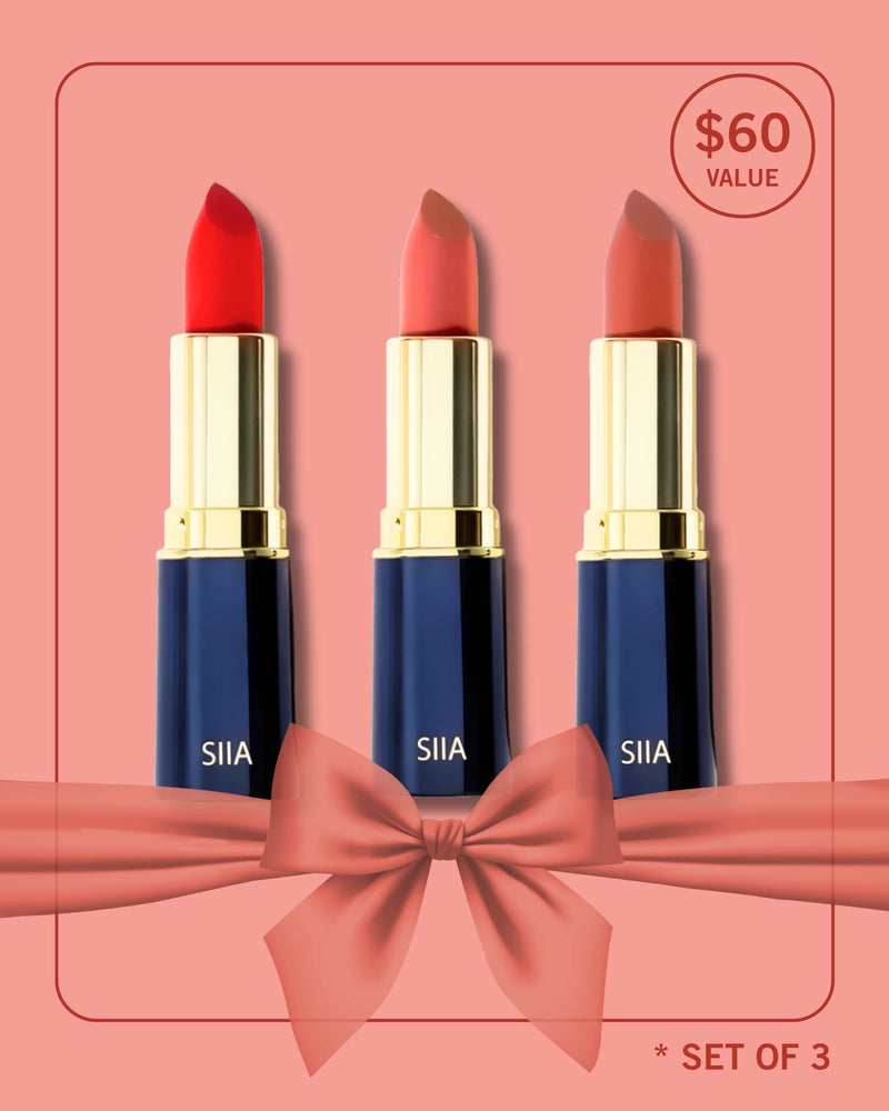 3-Pc. Lipstick Vivid Coral Trio