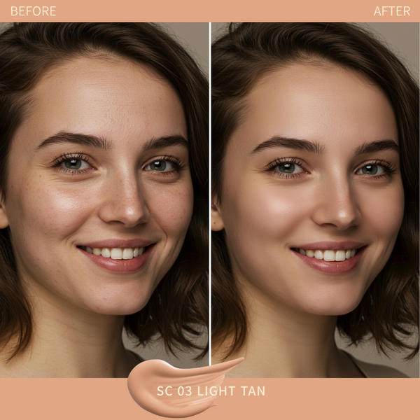 Seamless Fit Foundation Duo SC 03 LIGHT TAN
