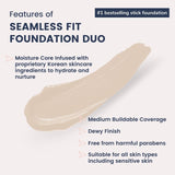 Seamless Fit Foundation Duo SC 01 SOFT BEIGE