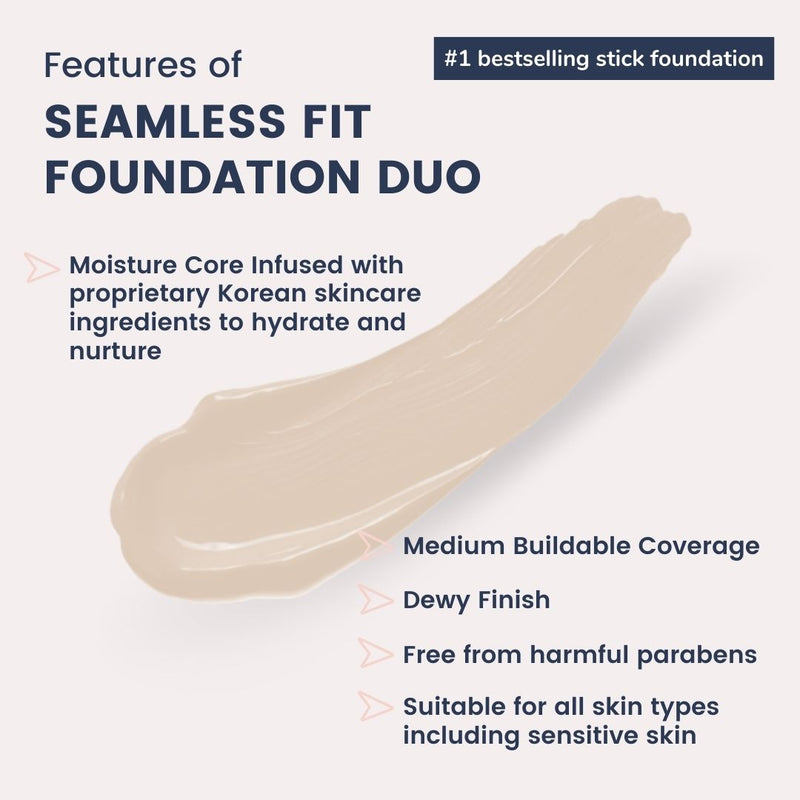 Seamless Fit Foundation Duo SC 01 SOFT BEIGE