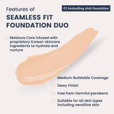 Seamless Fit Foundation Duo SC 02 HONEY BEIGE