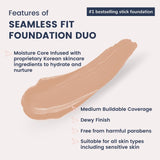 Seamless Fit Foundation Duo SC 03 LIGHT TAN
