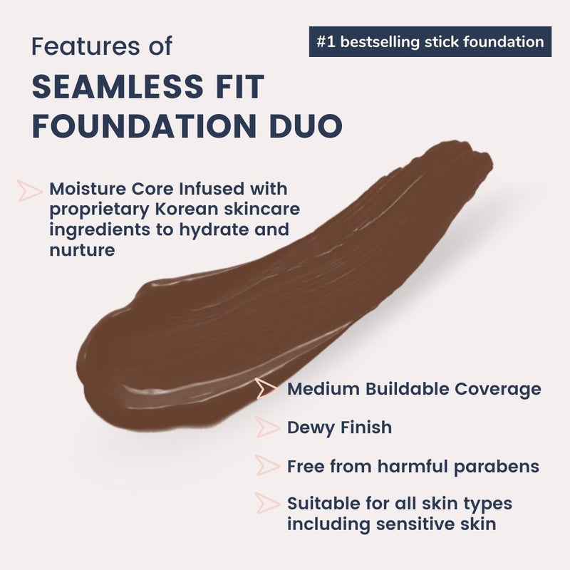 Seamless Fit Foundation Duo SC 05 EBONY