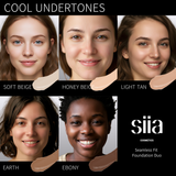 Seamless Fit Foundation Duo SW 04 WARM HONEY