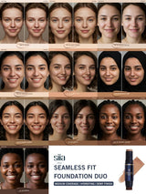 Seamless Fit Foundation Duo SW 02 GOLDEN SAND