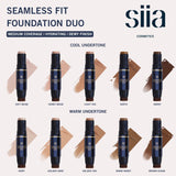 Seamless Fit Foundation Duo SW 02 GOLDEN SAND