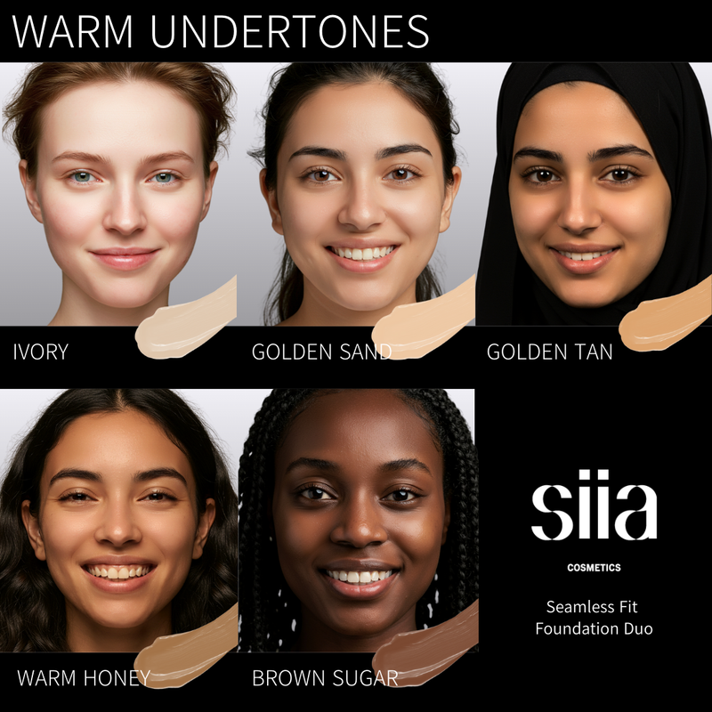 Seamless Fit Foundation Duo SW 04 WARM HONEY